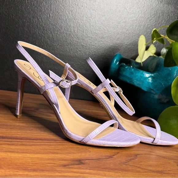 Sam Edelman Doran Sandal in Lavender Formal Holiday Party | Size 10.5 - Picture 6 of 6